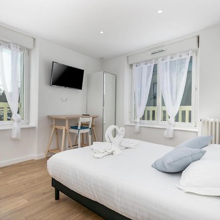 La Recouvrance : Chambre Spacieuse Avec Sdb Privative, Cuisine Et Salon Partages, Terrasse, Proche Facs Et Centre เบรสต์ ภายนอก รูปภาพ