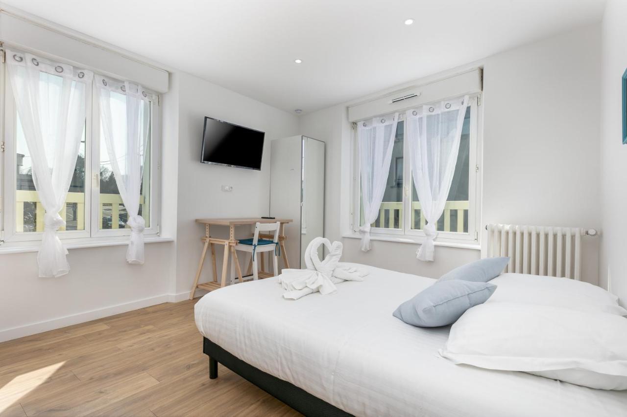 La Recouvrance : Chambre Spacieuse Avec Sdb Privative, Cuisine Et Salon Partages, Terrasse, Proche Facs Et Centre เบรสต์ ภายนอก รูปภาพ